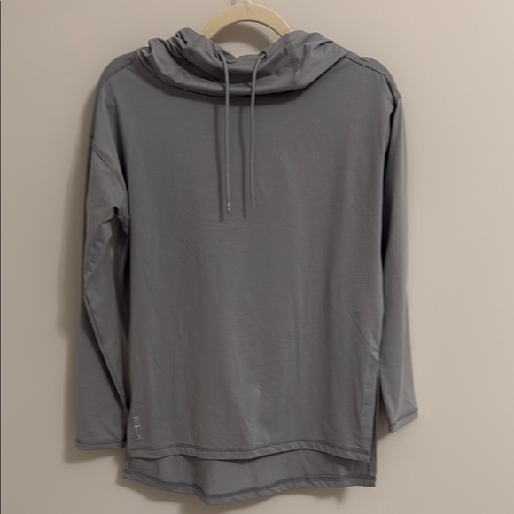 RLX Ralph Lauren Other - Ralph Lauren Gray Hooded Long Sleeve Top